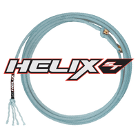 Coiled rope with Helix ST logo on a white background
