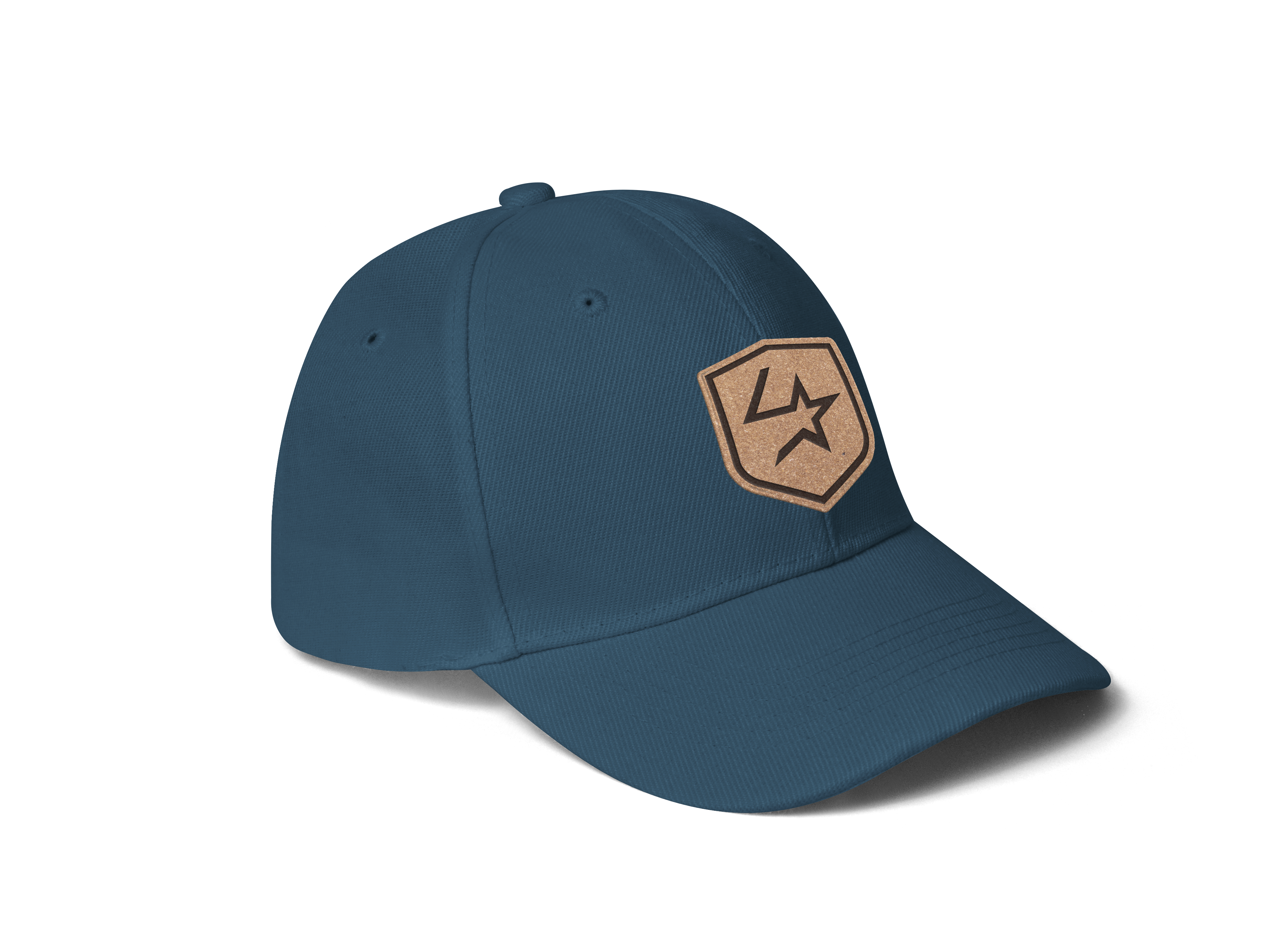Lone Star Ropes Cap w/ Leather Shield - Blue