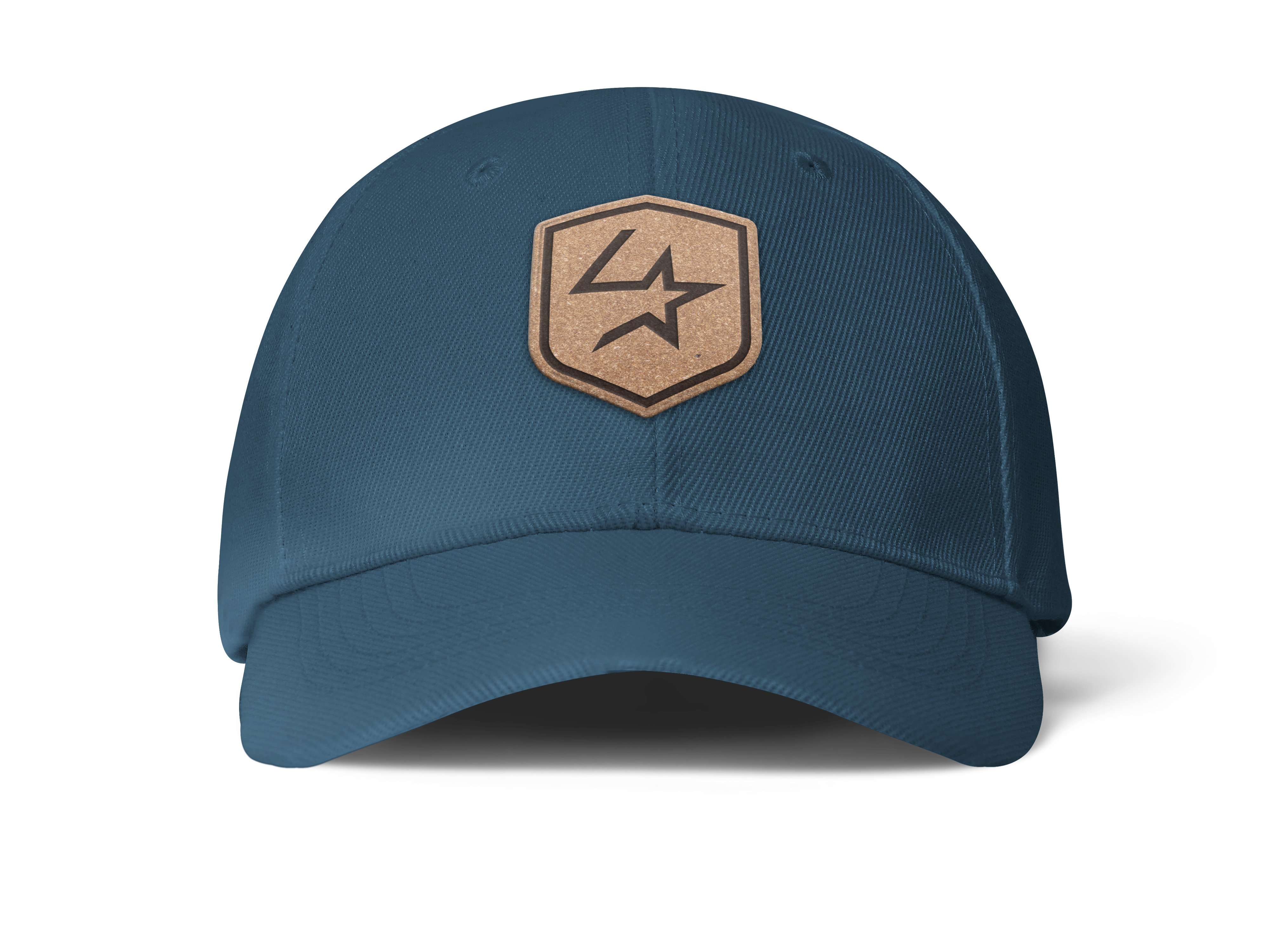 Lone Star Ropes Cap w/ Leather Shield - Blue