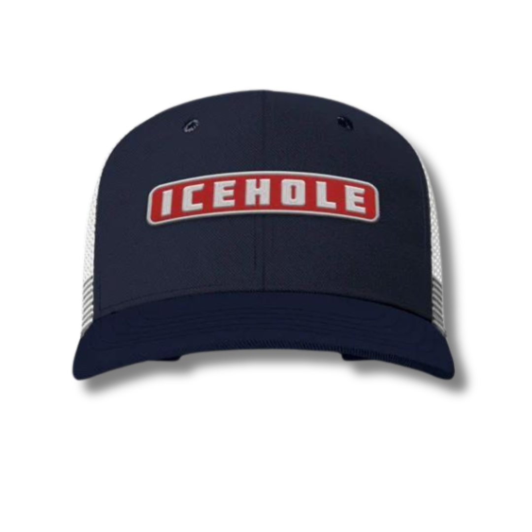 ICEHOLE Red White and Blue Cap